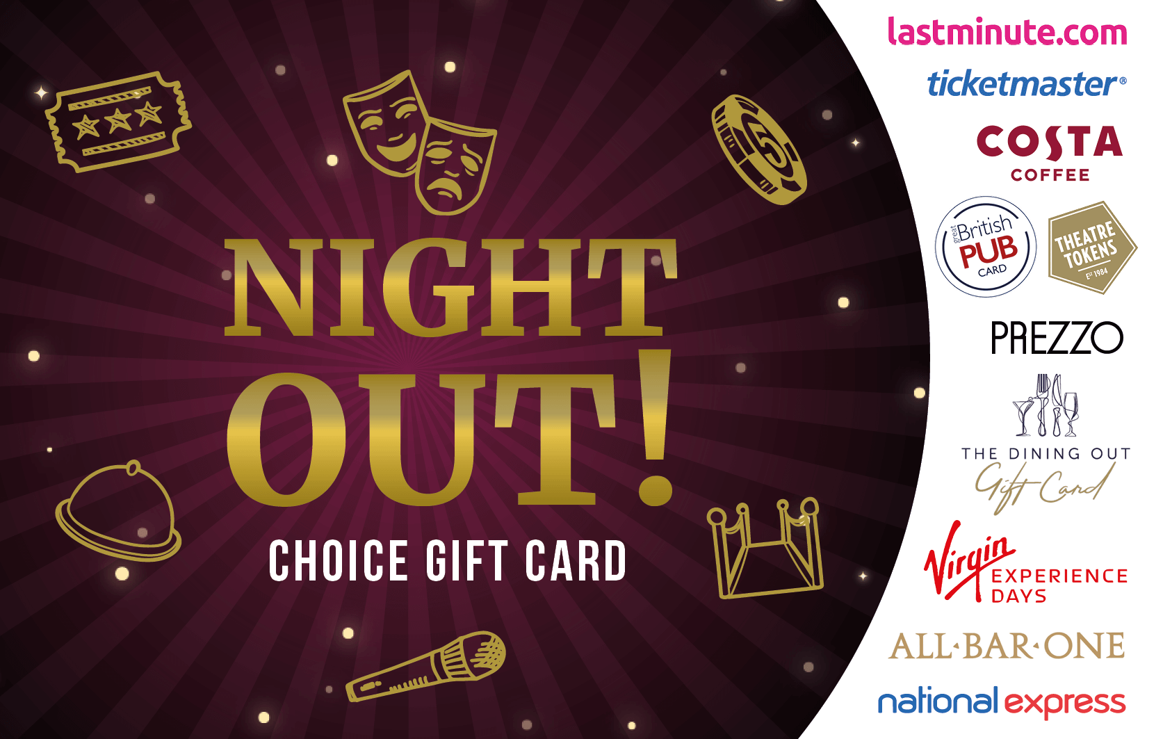 Night Out! Gift Card